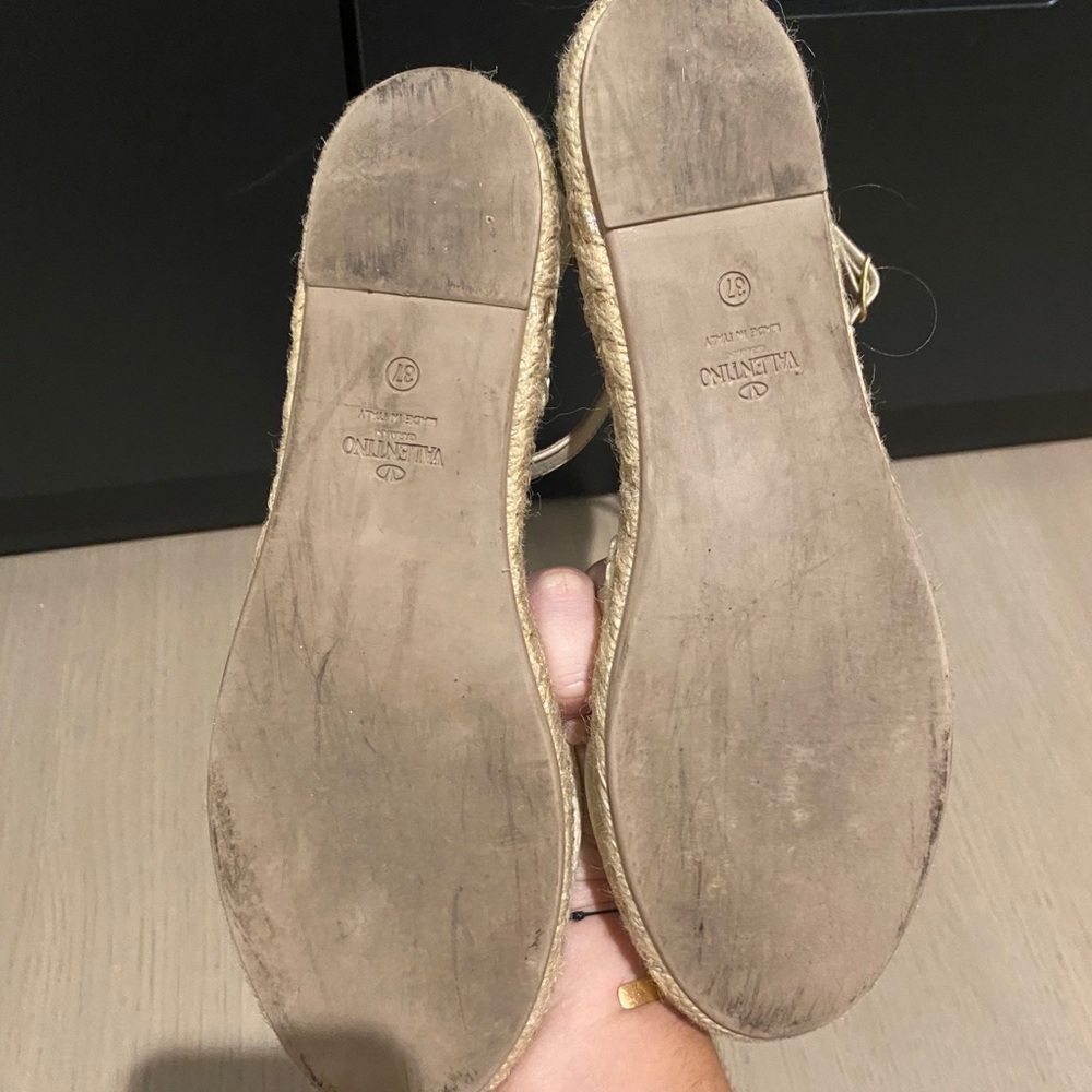 VALENTINO Leather Sandals - Picture 4 of 4
